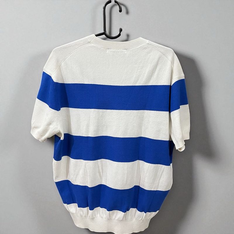 Imported Striped Knit Tee