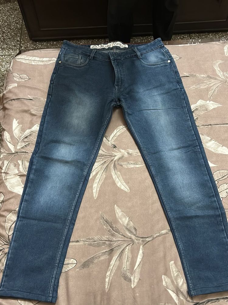 Stylish Blue Denim Jeans