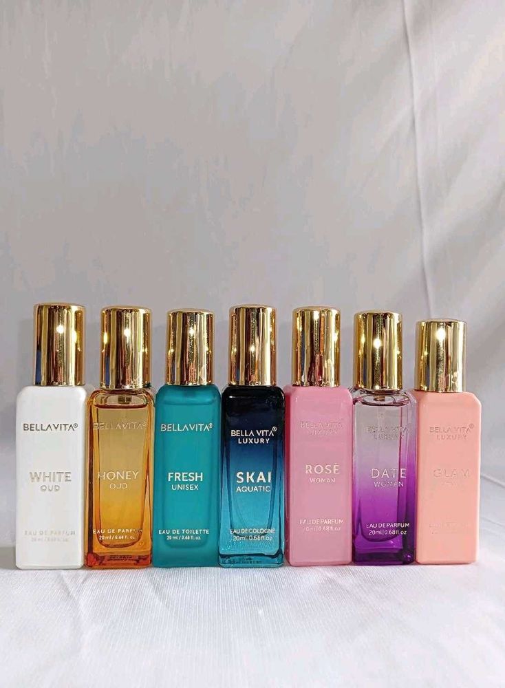 Bellavita Luxury Perfumes – Set of 6 (20ml Each)