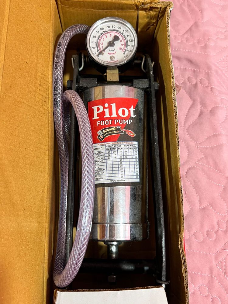 Pilot Foot Pump