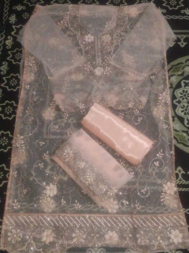 Beautiful 😍 pakistani dress👗material