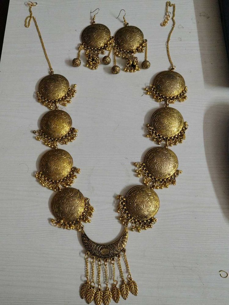 Antique Gold Jewelry Set
