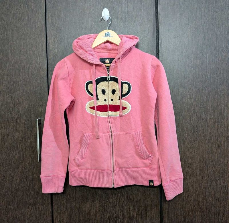 Paul Frank Pink Hoodie