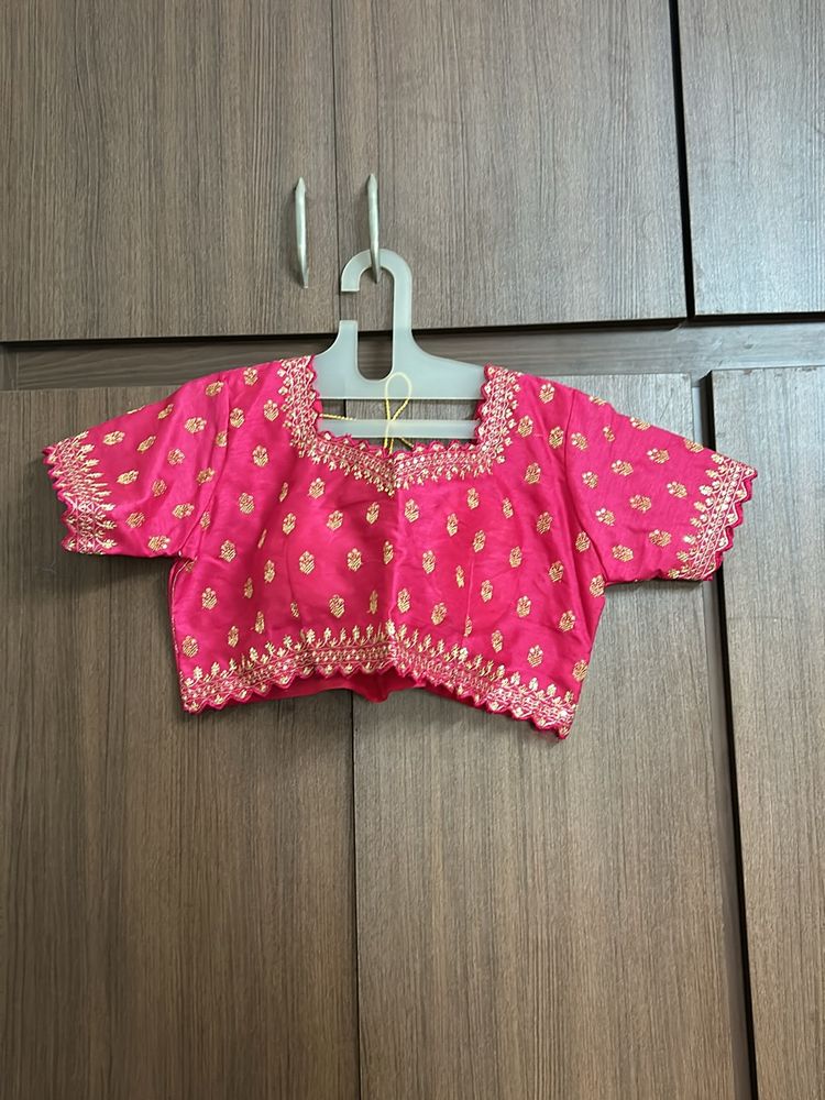 Pink Crop Top