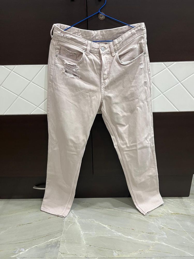 H&amp;M Pink Denims