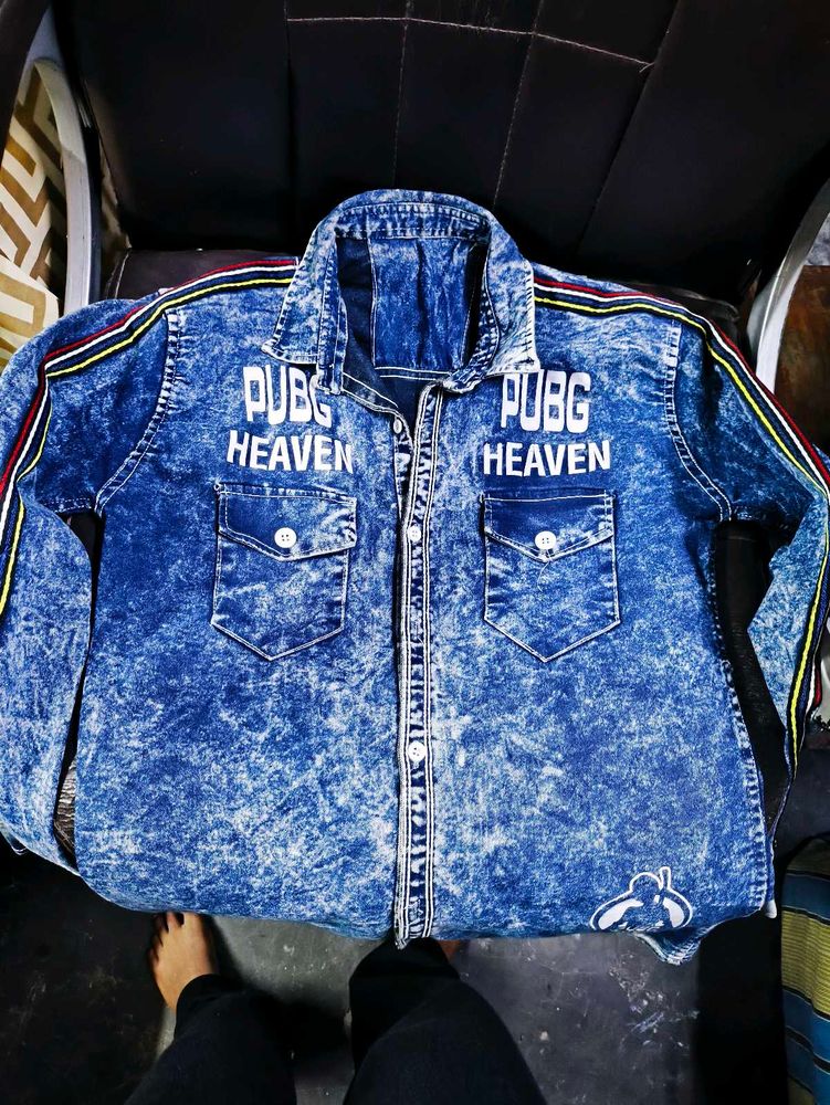 PUBG Heaven Denim Shirt