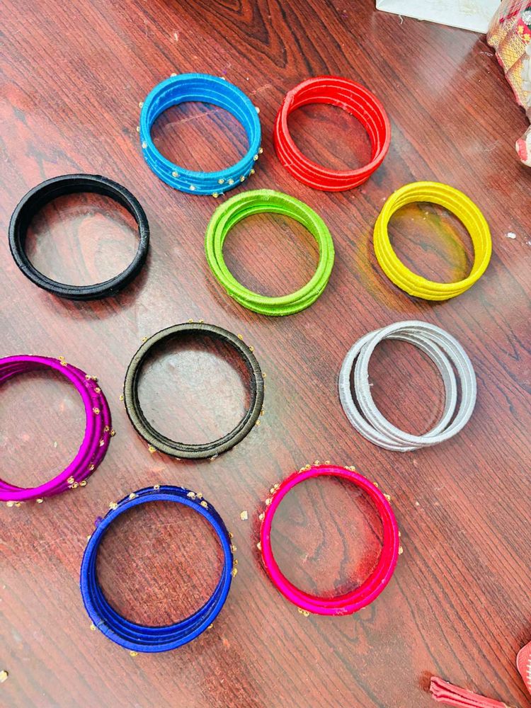 Silk Thread Bangles