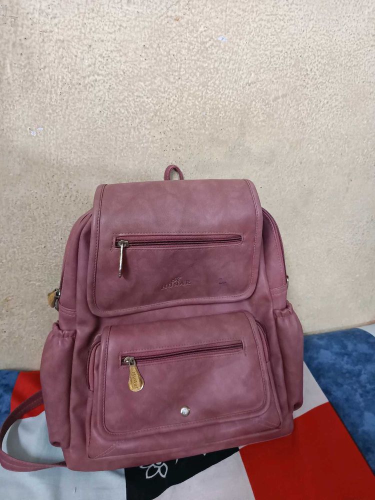 Light Pink College Bag