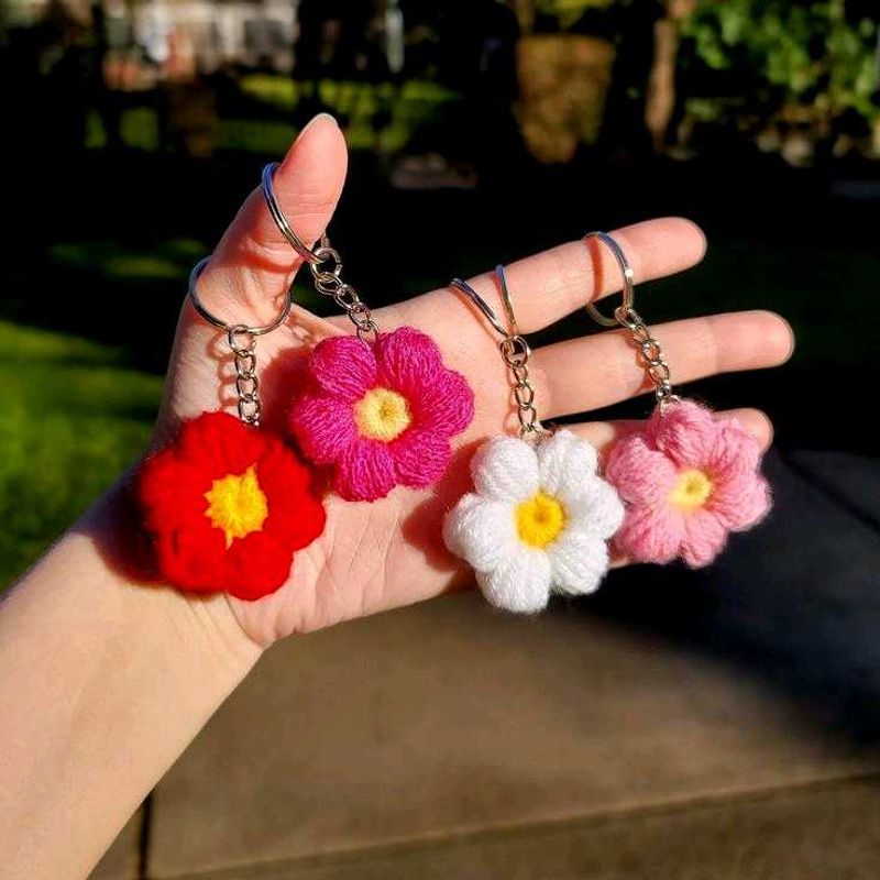 Flower Keychain