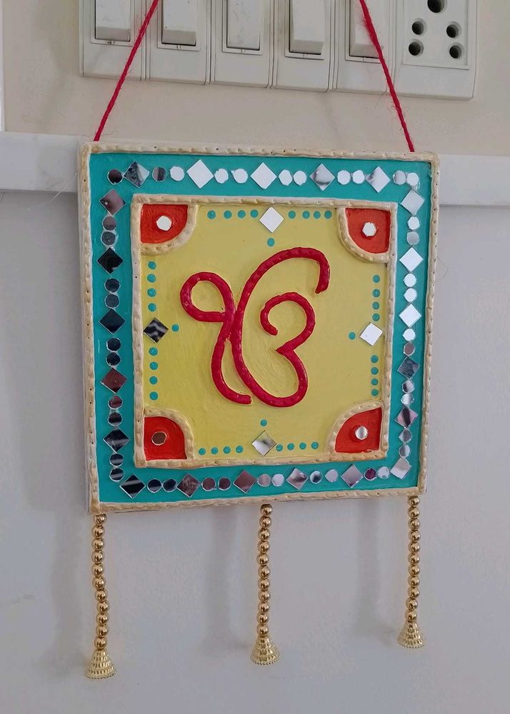Handmade Ek Onkar Wall Hanging