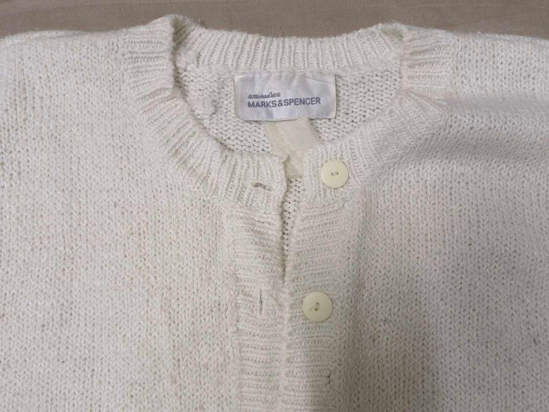 Off White Cardigan