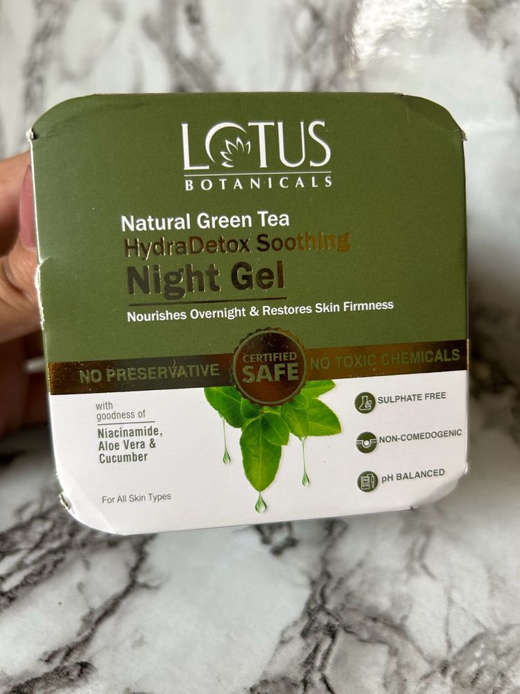 Lotus Botanicals Night Cream