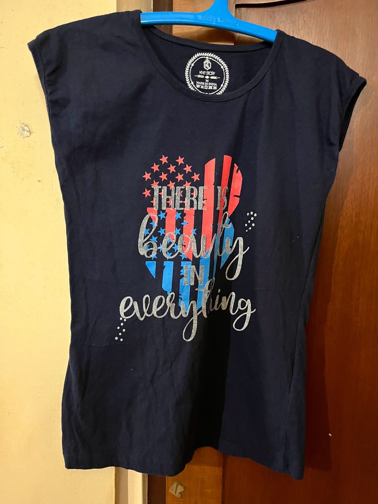 Knit Story T Shirt Women