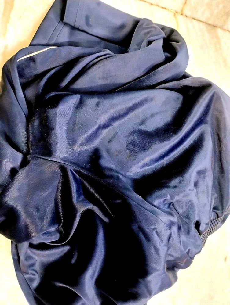 Blue Colour Satin Silk Pant