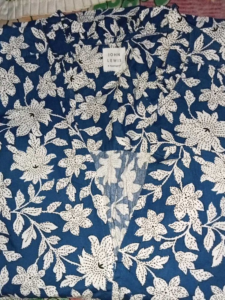 Blue 💙 Printed Top ✨
