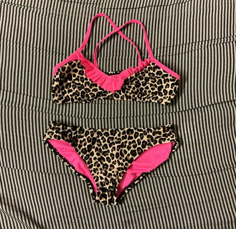 Leopard Print Bikini Set