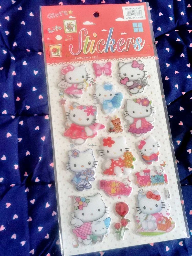 🎀 Hello Kitty Stickers- New❤️