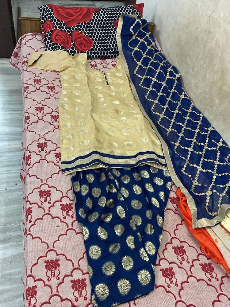 festive patiala Suit