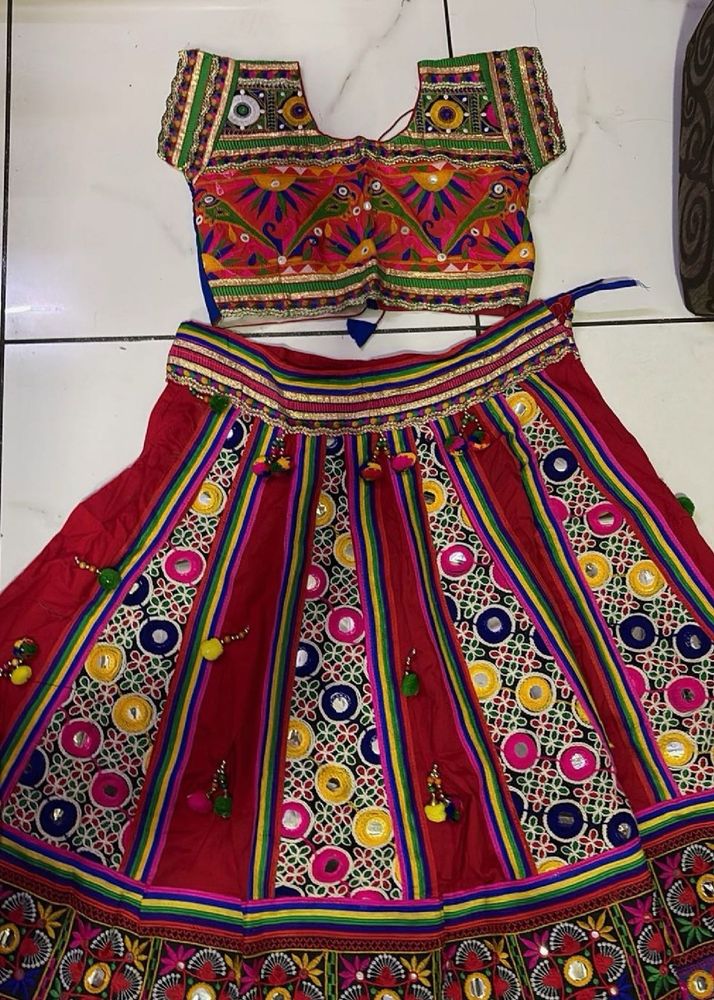 Embroidered Lehenga Choli Set