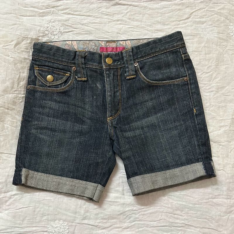 Denim Shorts With Cute Details