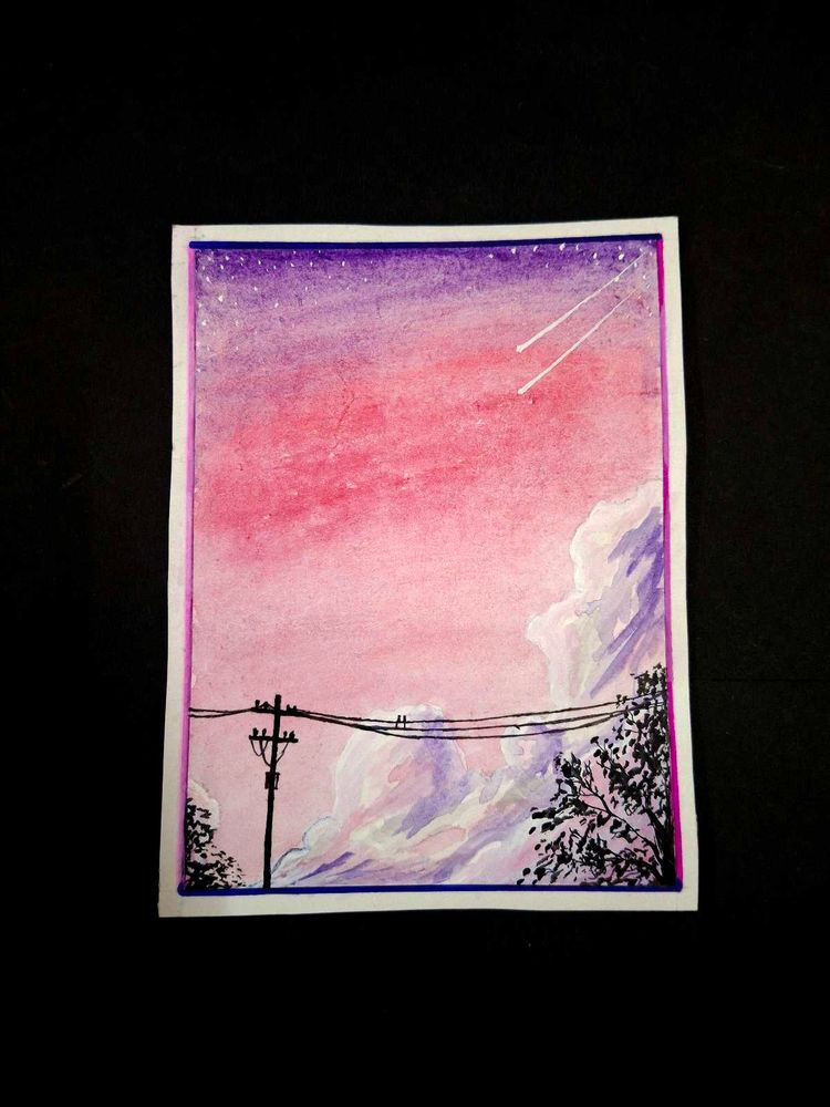 Dawn Vibes Painting🧡