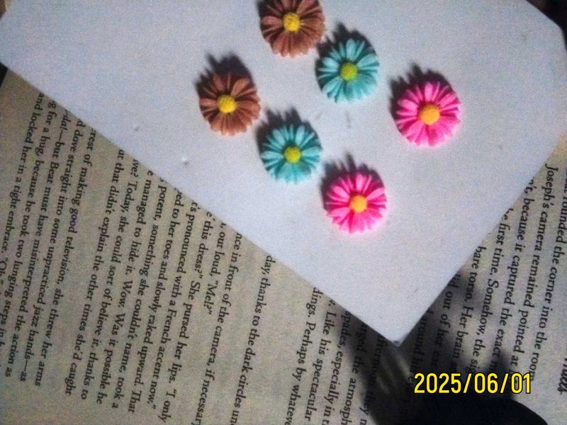Cute Daisy Flower Appliques