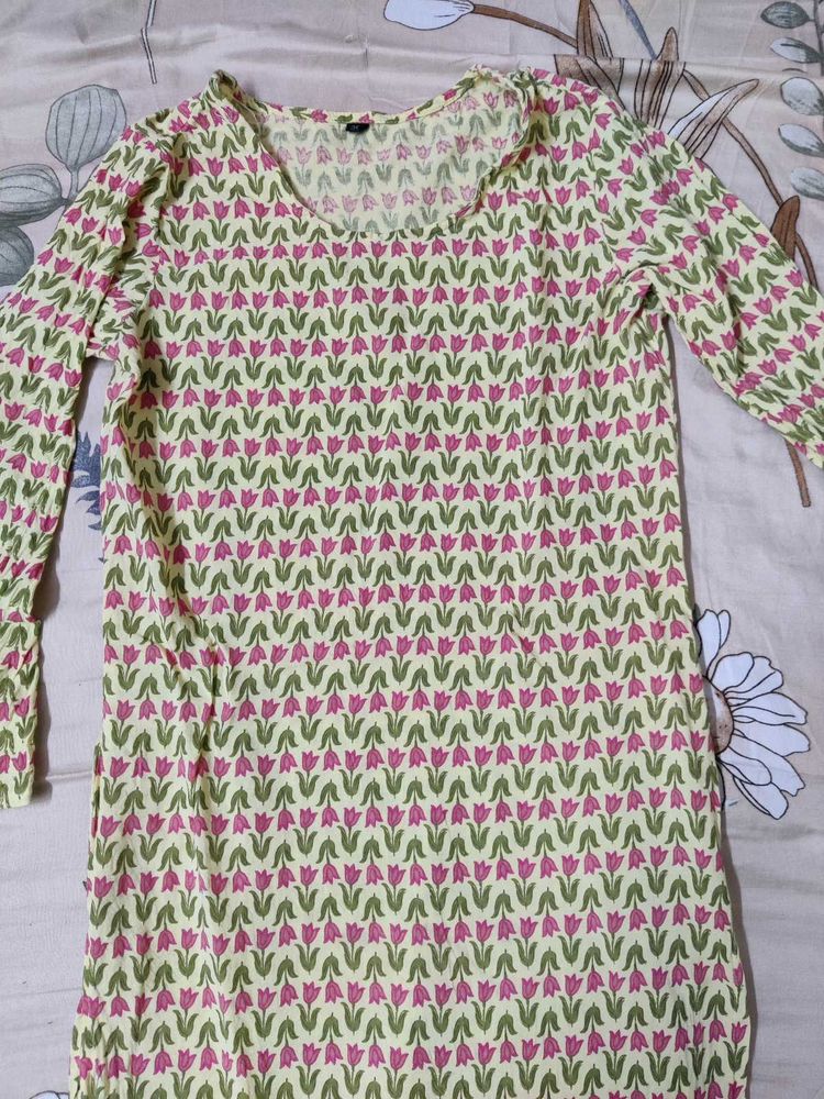 Tulips Print Kurti
