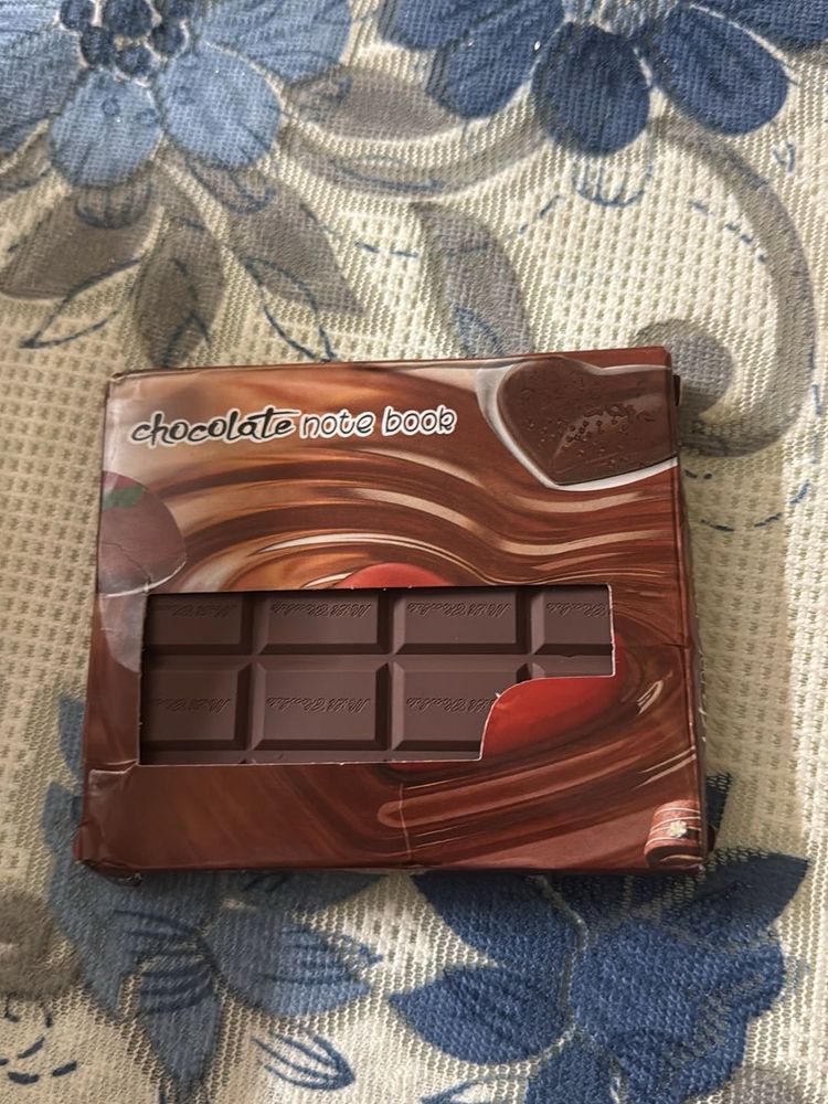 Chocolate Shaped Scented Dairy Memo Pad Notebook