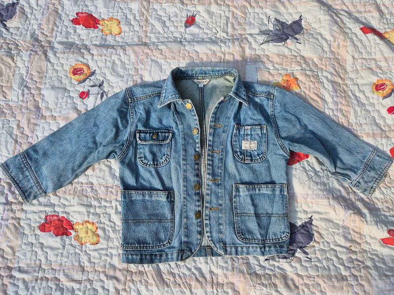Vintage Denim Jacket For 12 to 16 Yr