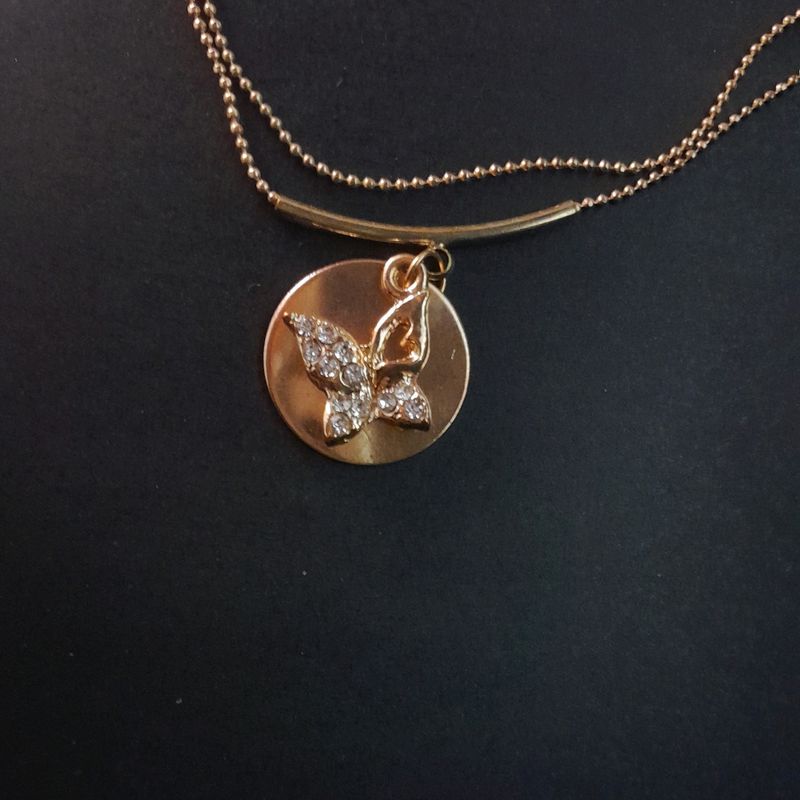 Rose gold Butterfly Chain Bracelet