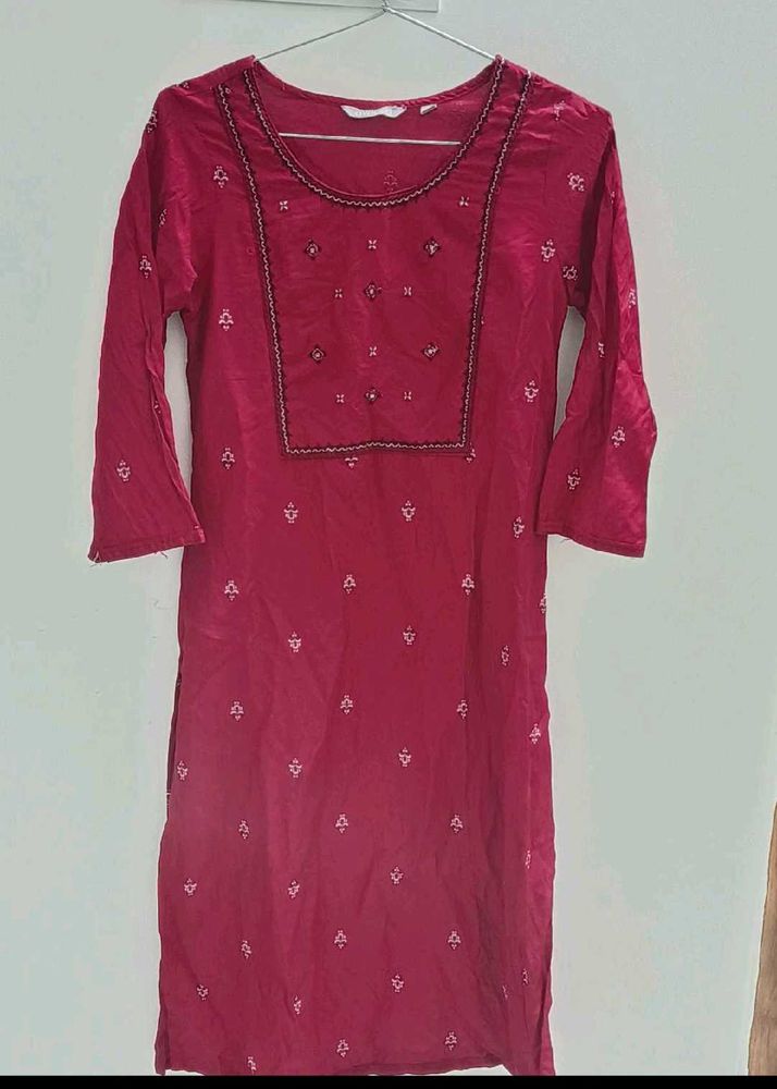 Elegant Pink Kurta