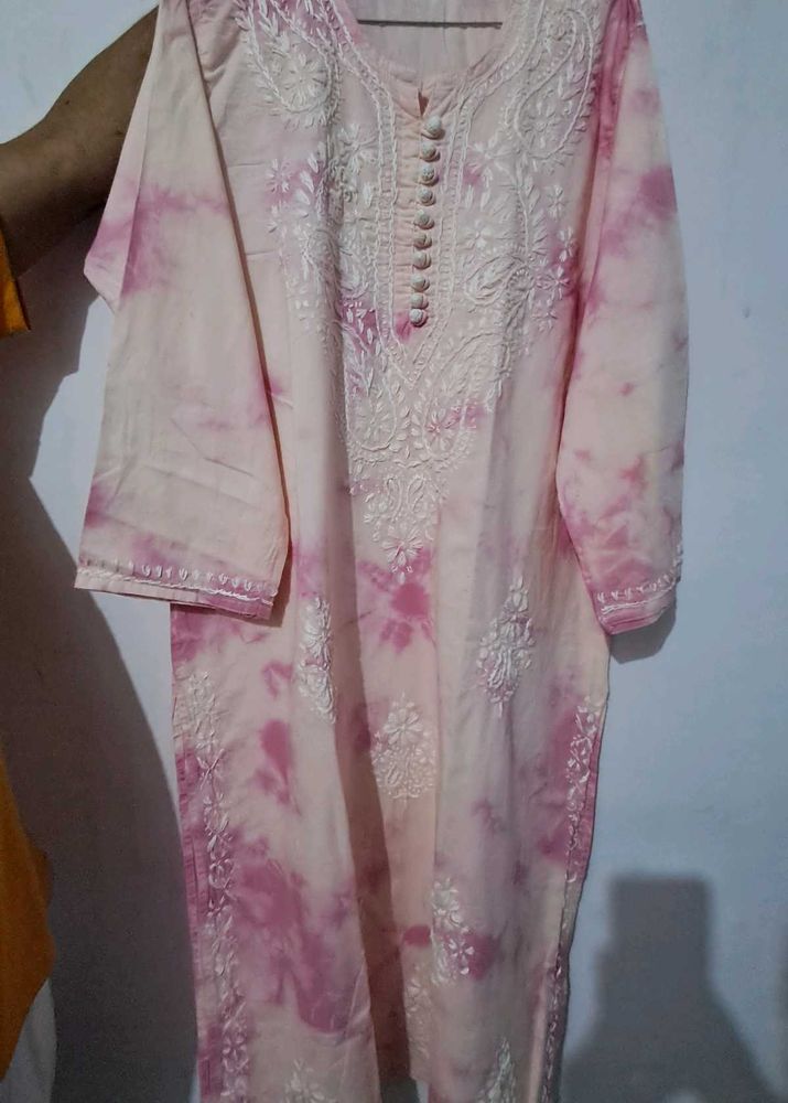 Pure Cotton Handmade Chikankari Kurta