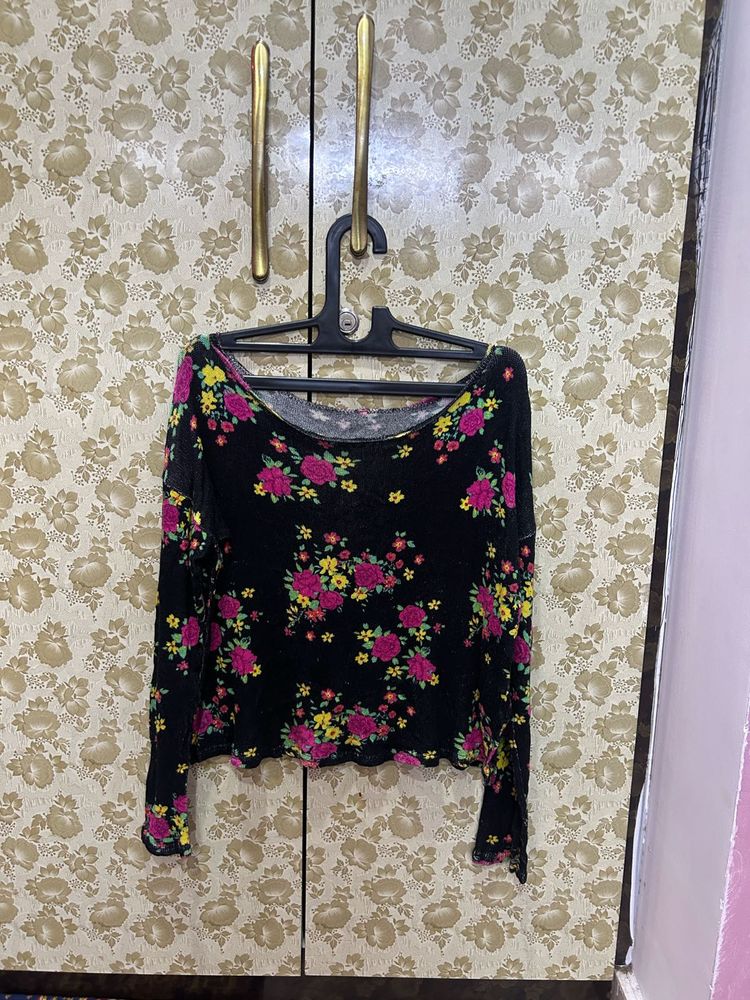 Floral Long Sleeve Top