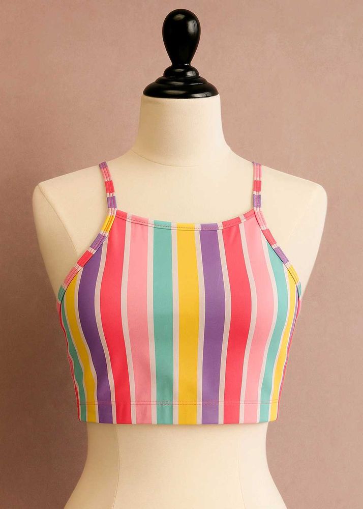 🇳🇿💫 Striped Bralette Top