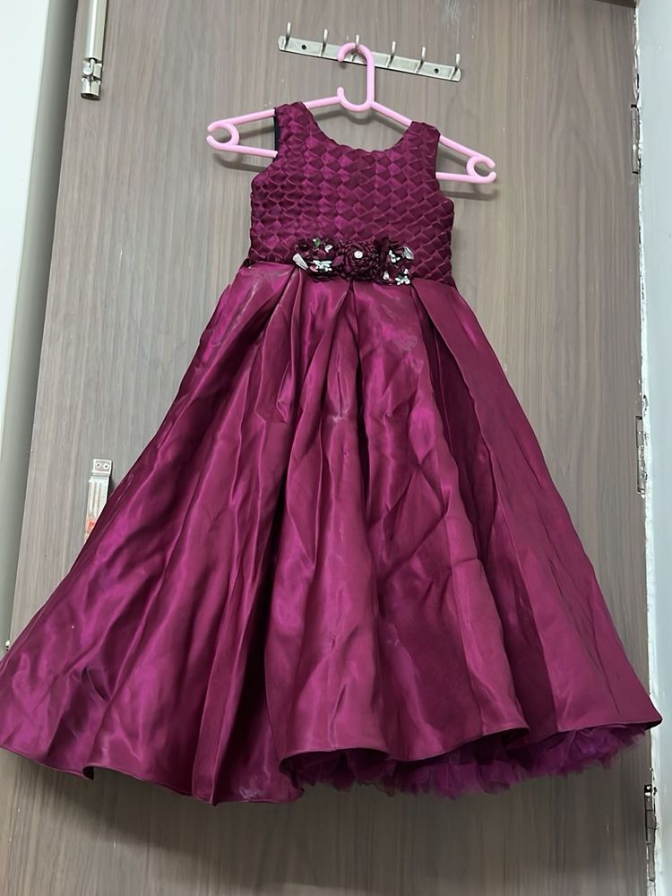 Heavy princess dress full 5 layer