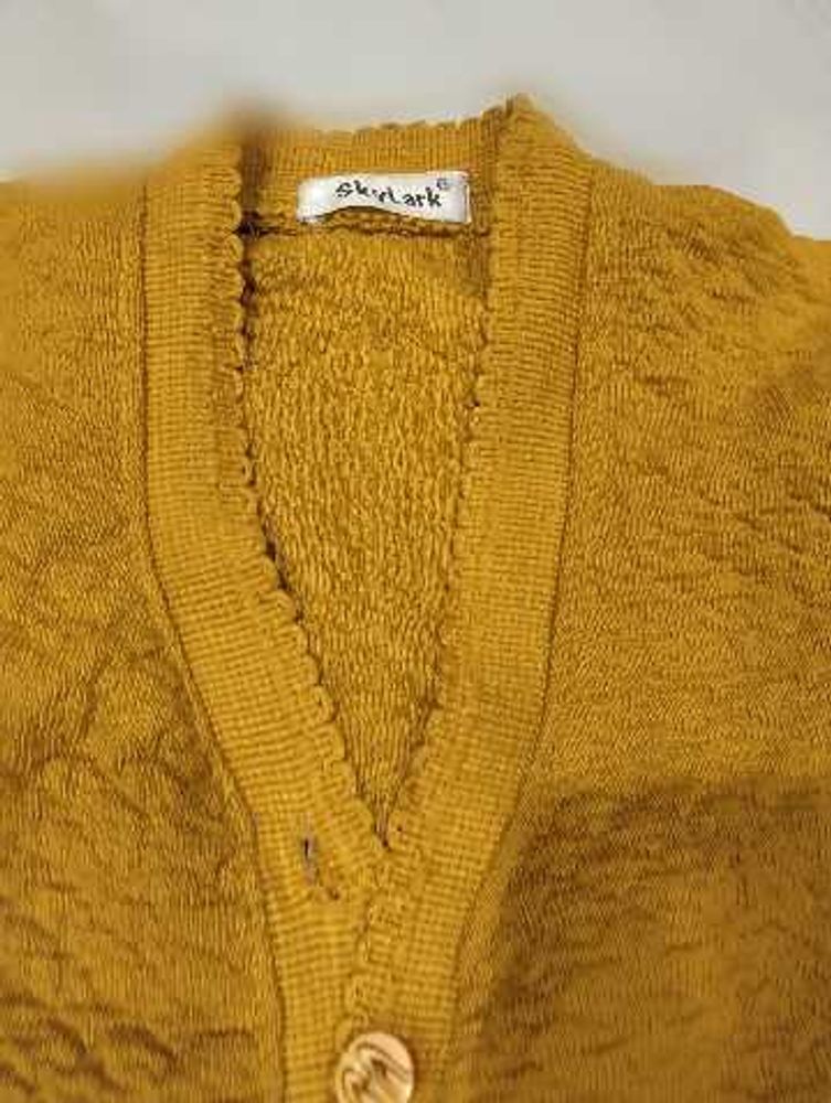 Mustard Yellow sweater winter wear