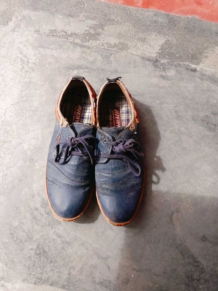 Avery Blue Casual Shoes