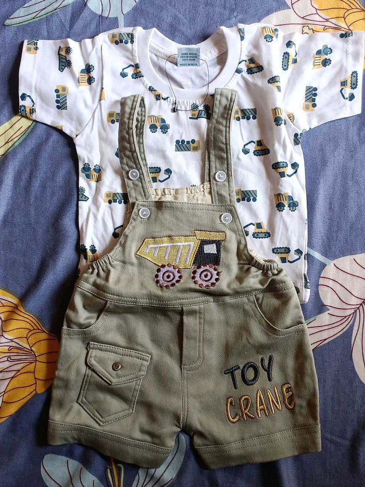 Boy Dungaree Set