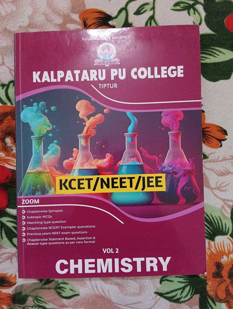 KCET/NEET/JEE Chemistry Vol 2