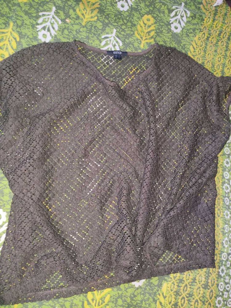 Olive Green Top