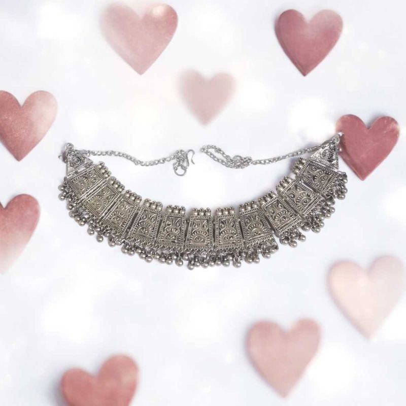 Oxidised Necklace.