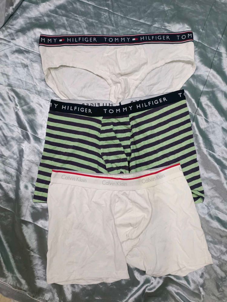 Combo Of 3 Tommy Hilfiger Nd Ck Brief