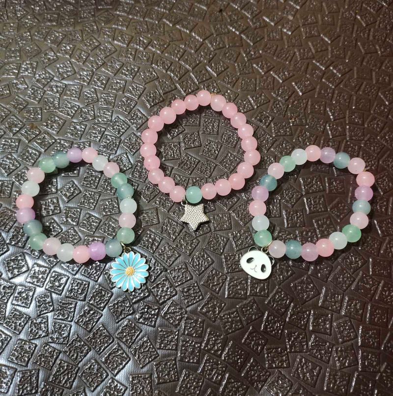 3 Cute Beaded Charm Bracelets