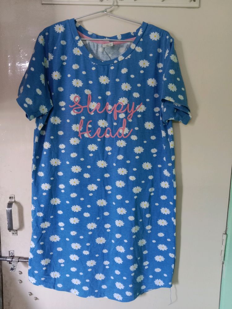 Daisy Print Sleep Dress