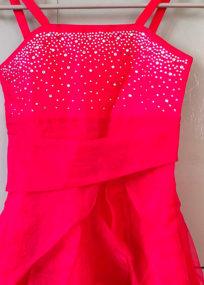 Hot Pink Party Dress