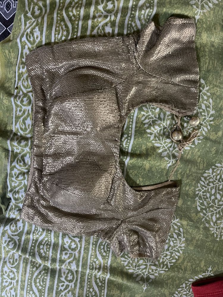 Golden Sequin Blouse