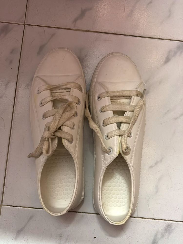 Casual White Sneakers