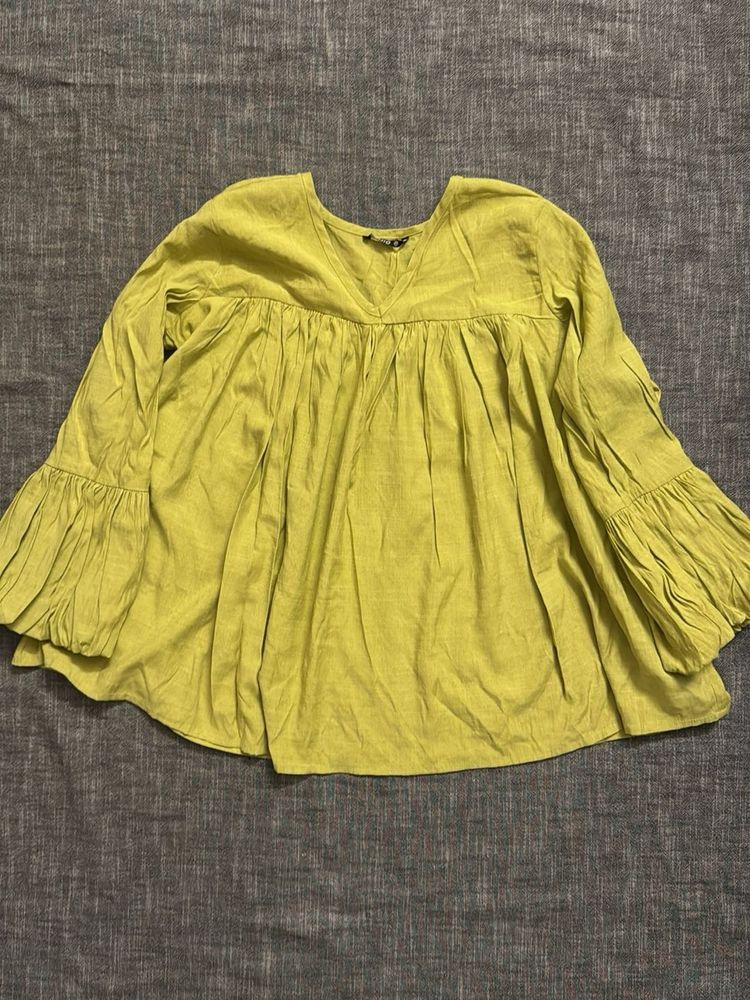 Bell Sleeve Peasant Top