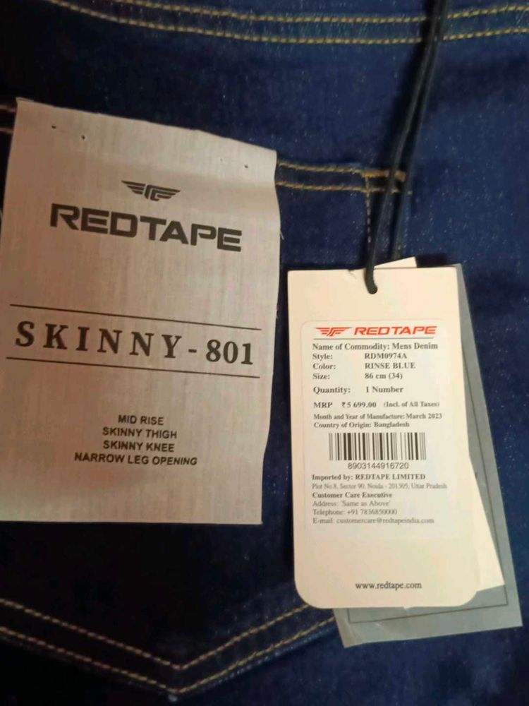 Red Tape Skinny Jeans