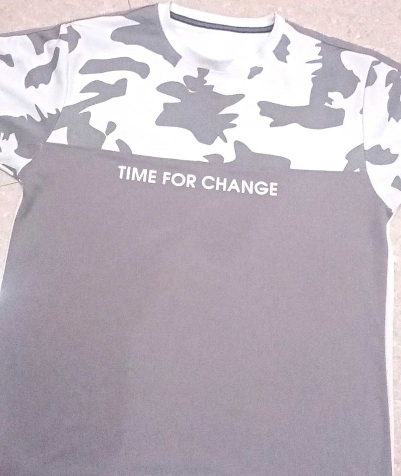 Cool Camo Tee: Time for Change